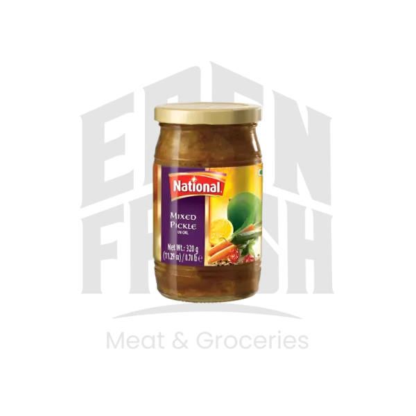 National Mixed Pickle in Oil 320g