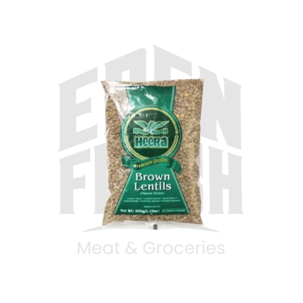 Heera Brown Lentils 500g