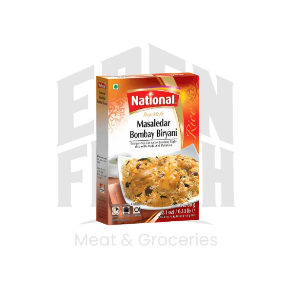 National Masaledar Bombay Biryani Masala Recipe Mix 60g