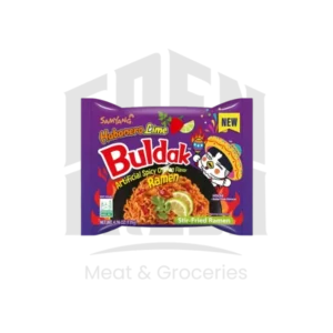 Samyang Buldak Hot Chicken Flavour Ramen Noodles Habanero Lime 135g