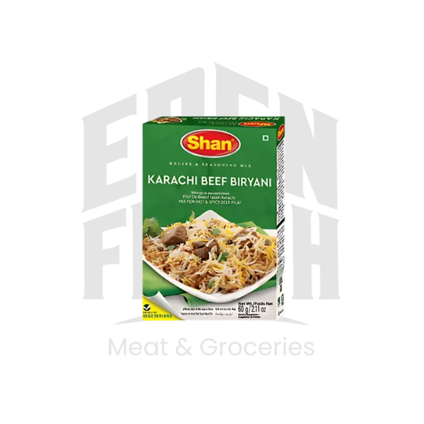 Shan Karachi Beef Biryani Masala 60g