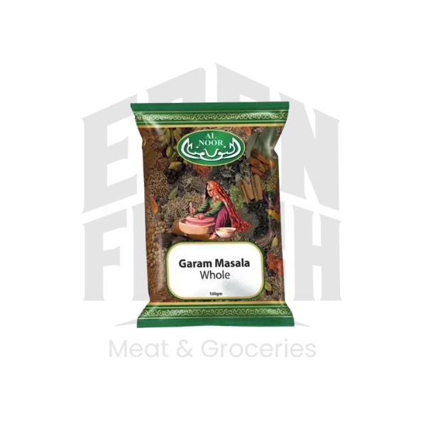 Al Noor Garam Masala Whole 250g