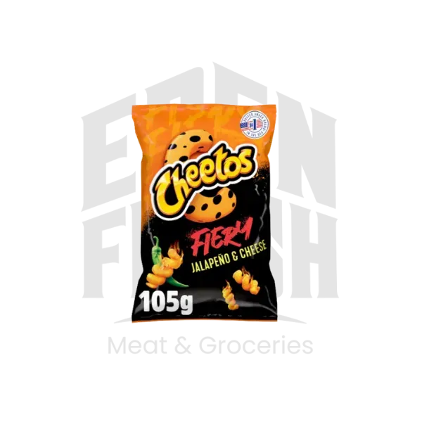 Cheetos Twisted Fiery Jalapeno & Cheese Crisps 27g
