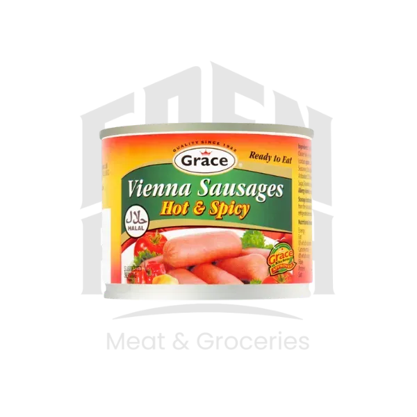 Grace Vienna Sausages Hot & Spicy 120g