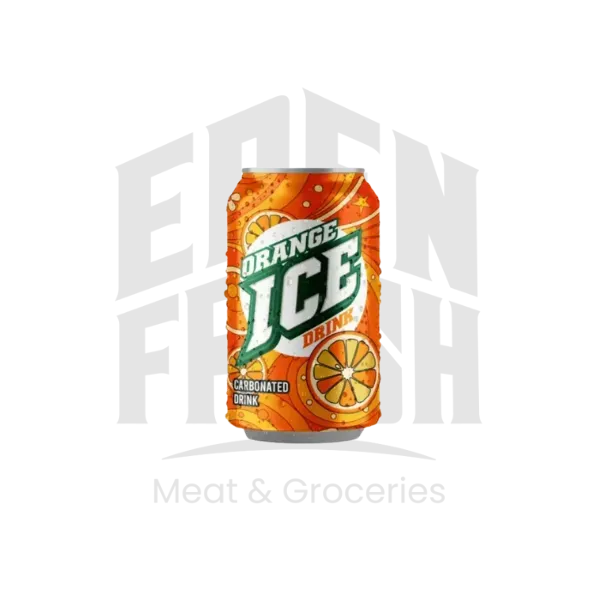 Ice Orange Carbonated Drink Can 330ml