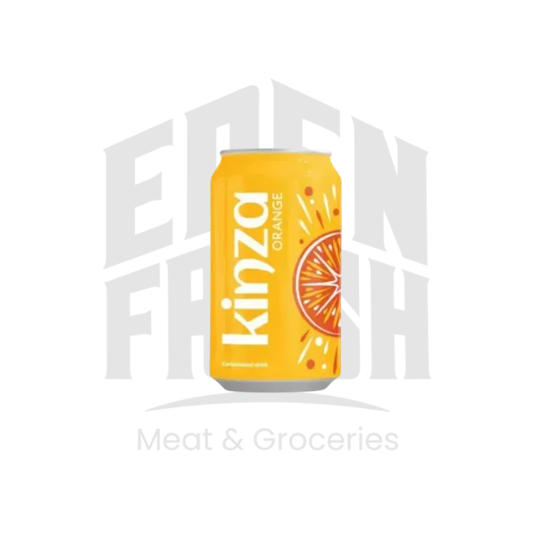 Kinza Orange Carbonated Drink 320ml Can