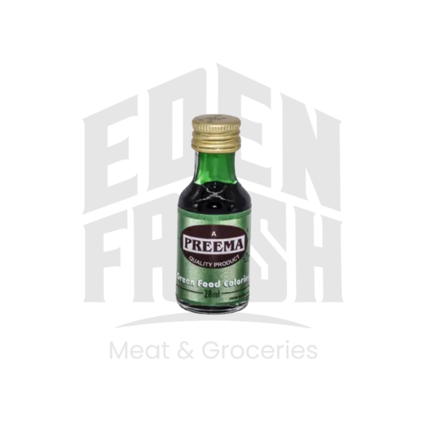 Preema Green Food Colouring Liquid 28ml