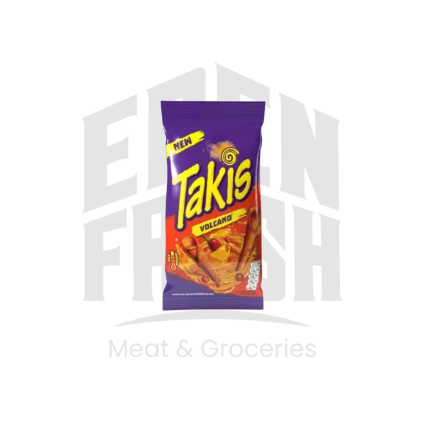 Takis Volcano Seasoned Chilli and Cheese Corn Snack